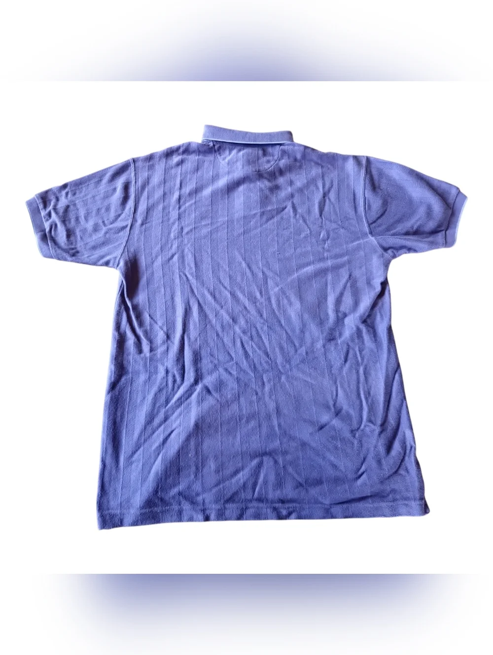 Vintage 97 Ralph Lauren Chaps Blue Polo Size Large‎ Logo Preppy Boxy Fit Cotton